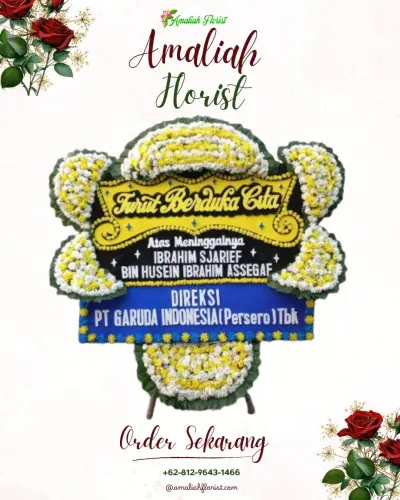Papan Bunga Duka di Jemasih